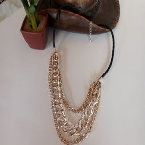 Silver plated necklace